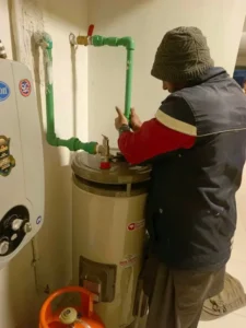 Water heater and geyser installation service by professional plumbers.